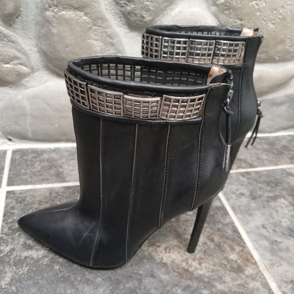 L.A.M.B genuine leather boots